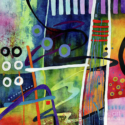 Recently Sold - Jazz Painting Royalty Free Images - Fresh Jazz - Yellow Royalty-Free Image by Hailey E Herrera