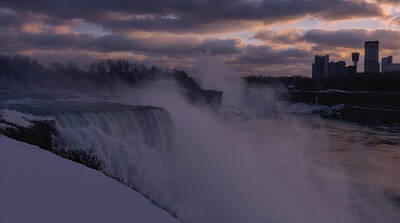 Parks Royalty Free Images - Frozen Niagara Royalty-Free Image by Michael Griffiths