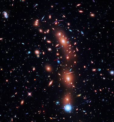 Boho Beach Days - Galaxy Cluster MACS J0416.1-2403 by Ram Vasudev