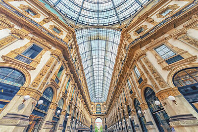 Royalty-Free and Rights-Managed Images - Galleria Vittorio Emanuele II  by Manjik Pictures