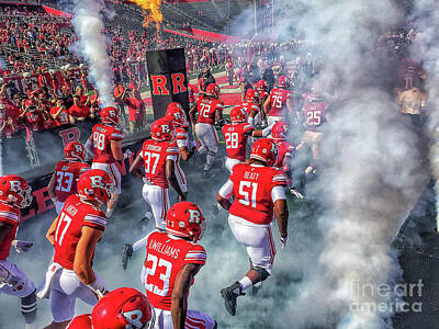 Football Royalty Free Images - Game Day Royalty-Free Image by David Rucker