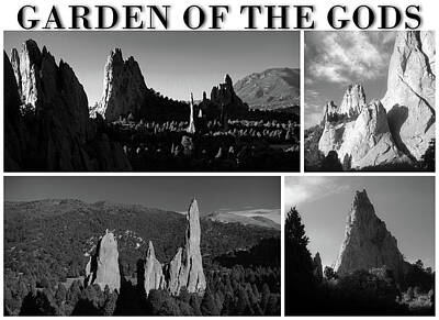 Tropical Life Royalty Free Images - Garden Of The Gods Collage Royalty-Free Image by Dan Sproul