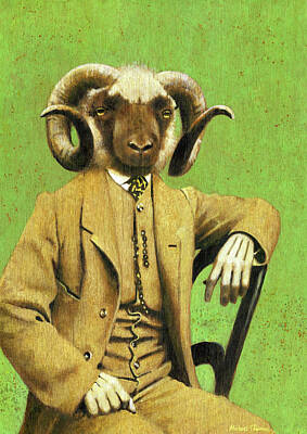 Royalty-Free and Rights-Managed Images - Gentleman Ram by Michael Thomas