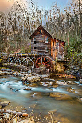 Beach Days - Glade Creek Grist Mill in West Virginia by Kim Gelissen