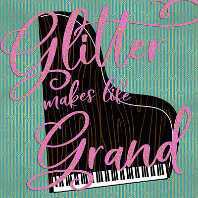 Royalty-Free and Rights-Managed Images - Glitter is Grand by Brandi Fitzgerald
