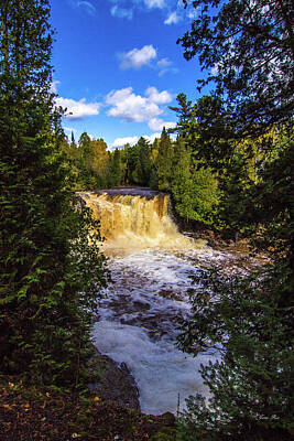 Coffee Royalty Free Images - Gooseberry Falls 10 Royalty-Free Image by Jana Rosenkranz