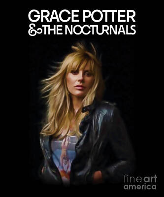 Whats Your Sign - Grace Potter And The Nocturnals Poster by Roseanne Castillo