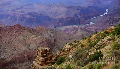 Road Trip - Grand Canyon National Park Watchtower View by Debby Pueschel