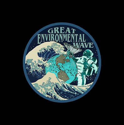Patriotic Signs - Great Environmental wave by Orlando Moe