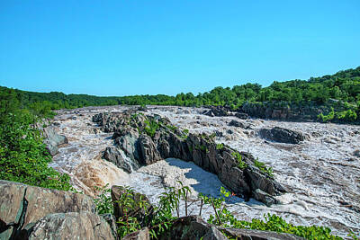 Halloween Elwell Royalty Free Images - Great Falls of the Potomac River in Flood DS0117 Royalty-Free Image by Gerry Gantt