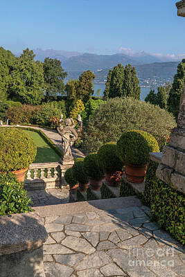 Landmarks Photos - Great Italian Gardens - Isola Bella 13 by Jenny Rainbow
