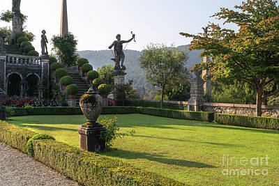 Landmarks Photos - Great Italian Gardens - Isola Bella 6 by Jenny Rainbow