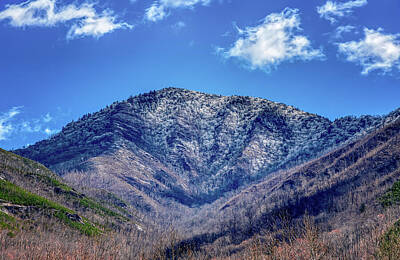 Mountain Rights Managed Images - Great Smoky Mountains - Ice and Snow Royalty-Free Image by Steve Rich