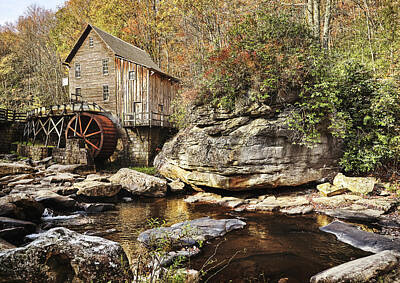 Royalty-Free and Rights-Managed Images - Grist Mill by Mango Art