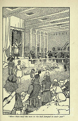 Scooters - Half The Men In The Hall Jumped To Their Feet L5 by Historic illustrations