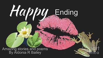 Kitchen Food And Drink Signs - Happy Ending by Aldonia Bailey