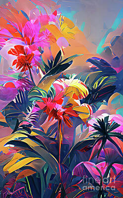Garden Vegetables - Hawaii   flora 2  by Elaine Manley