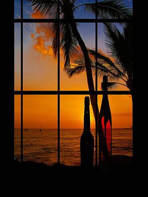 Grimm Fairy Tales Royalty Free Images - Hawaii sunset art Royalty-Free Image by Athala Bruckner