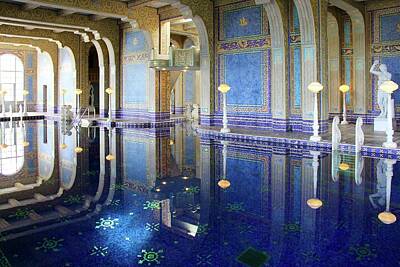 Recently Sold - Fantasy Royalty-Free and Rights-Managed Images - Hearst Castle Swimming Pool by Masha Batkova