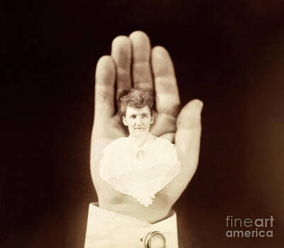 Cities Royalty-Free and Rights-Managed Images - Heart and Hand Spirit Photo by Sad Hill - Bizarre Los Angeles Archive