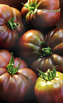 Fine Dining - Heirloom Tomatoes by Kevin Felts