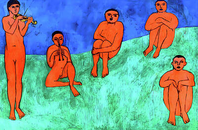 Royalty-Free and Rights-Managed Images - Henri Matisse - The Music by Jon Baran