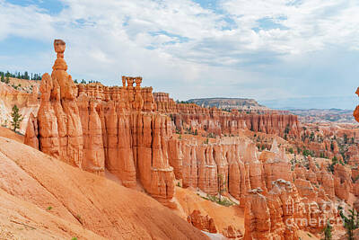 Farm House Style - Hiking in the beautiful Queens Garden Trail of Bryce Canyon Nati by Chon Kit Leong