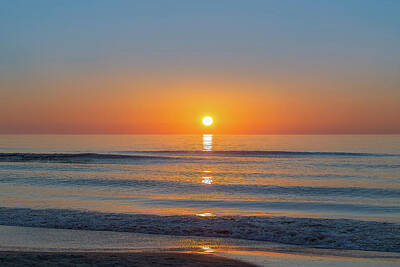 Sports Royalty-Free and Rights-Managed Images - Hilton Head Island Morning Sunrise by Steve Rich