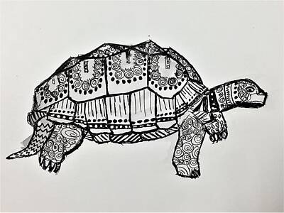 Garden Tools - Hip Turtle by Heather Classen