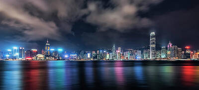 Cities Royalty Free Images - Hong Kong cityscape  Royalty-Free Image by Manjik Pictures
