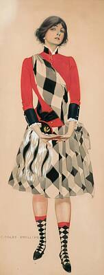 Landmarks Rights Managed Images - Hoot Mon 1910 Coles Phillips American 1880 1927 Royalty-Free Image by Coles Phillips