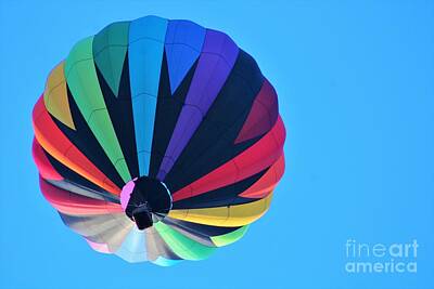 Revolutionary War Art - Hot Air Balloon, Chester County Balloon Festival by Dwayne Lenker
