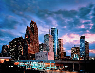Royalty-Free and Rights-Managed Images - Houston by Mango Art