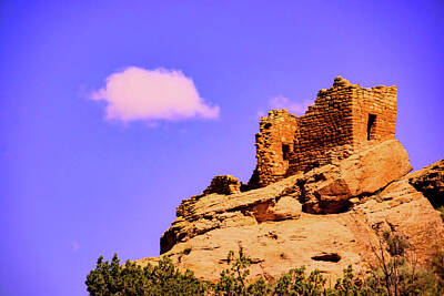 Travel Luggage - Hovenweep ruins by Jeff Swan
