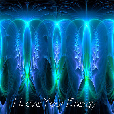 Car Photos Douglas Pittman - I Love Your Energy by Mary Ann Benoit
