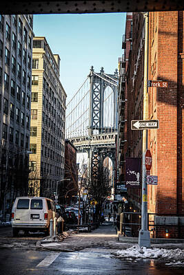 Abstract Utensils - I See You Brooklyn Bridge by Brandi Fitzgerald