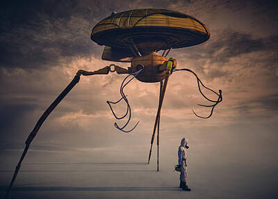 Science Fiction Photos -  In The Wasteland by Bob Orsillo