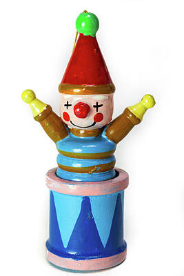 Beer Blueprints - Jack in the Box Clown by Cindy Shebley