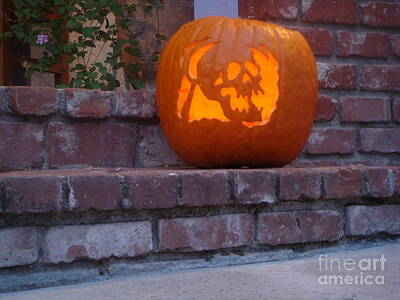 Target Threshold Photography Royalty Free Images - Jack O Lantern Royalty-Free Image by Laurie Morgan