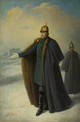 World War 1 Propaganda Posters - Jacob, Francois Portrait of Emperor Nicholas I  by Artistic Rifki