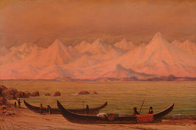 Modern Man Music - JAMES E. STUART Glow of the Midnight Sun  Fairweather Range, Alaska by Artistic Rifki