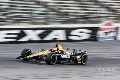 Sports Royalty Free Images - James Hinchcliffe #5 Royalty-Free Image by Paul Quinn