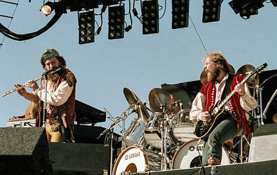 Musicians Photo Royalty Free Images - Jethro Tull 82 #5 Royalty-Free Image by Chris Deutsch