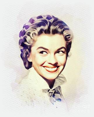 Physics And Chemistry Rights Managed Images - Joanne Dru, Movie Legend Royalty-Free Image by Esoterica Art Agency