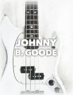 Jazz Paintings - Johnny B. Goode by Esoterica Art Agency