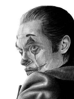 Comics Drawings - Joker by Paul Stowe