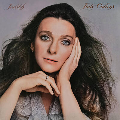 Music Digital Art - Judy Collins - Judith by Robert VanDerWal