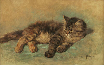 Royalty-Free and Rights-Managed Images - Katje by Henriette Ronner-Knip