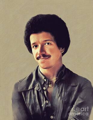 Music Painting Rights Managed Images - Keith Jarrett, Music Legend Royalty-Free Image by Esoterica Art Agency