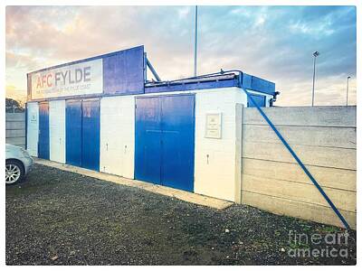 Football Royalty-Free and Rights-Managed Images - Kellamagh Park, AFC Fylde by Art Hounds